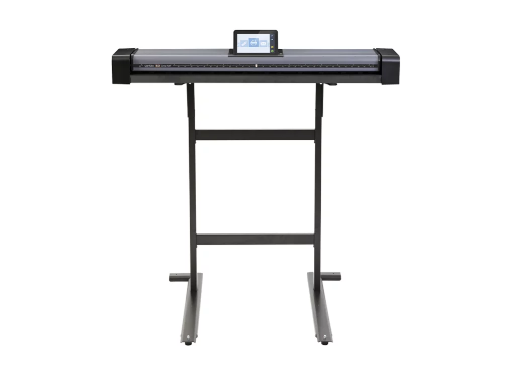 Le scanner CIS grand format autonome tout en un à prix accessible, en 24'' (610mm), 36'' (914 mm) et 44